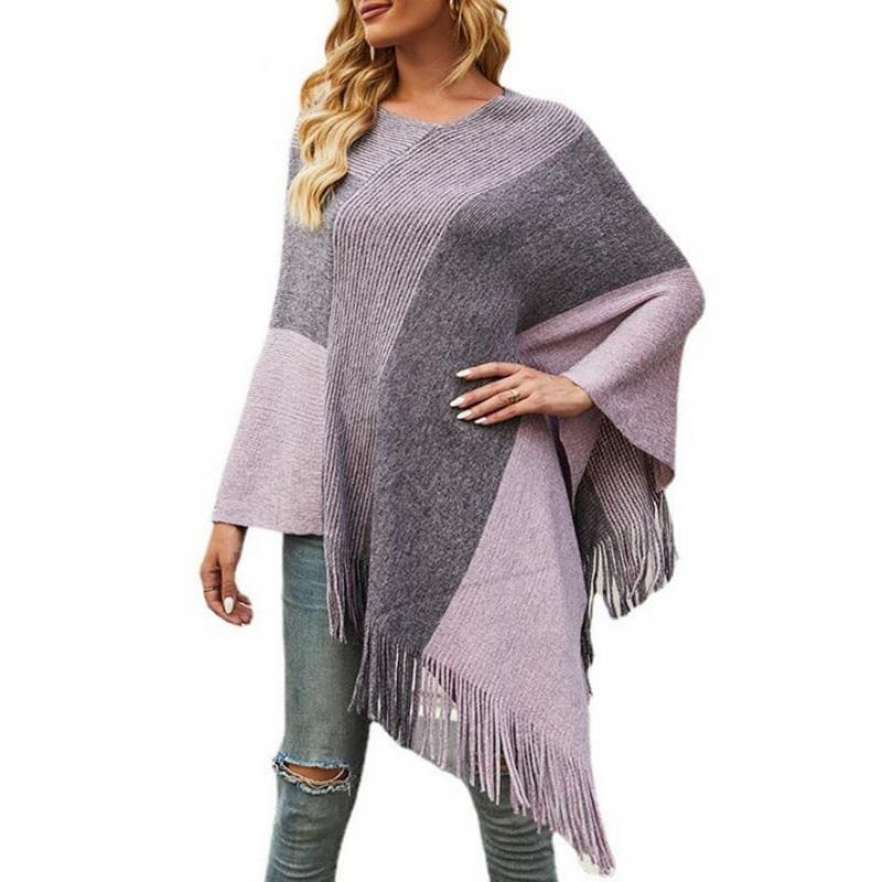 poncho mujer